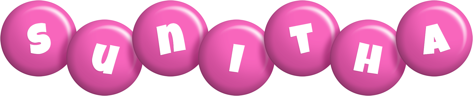 Sunitha candy-pink logo
