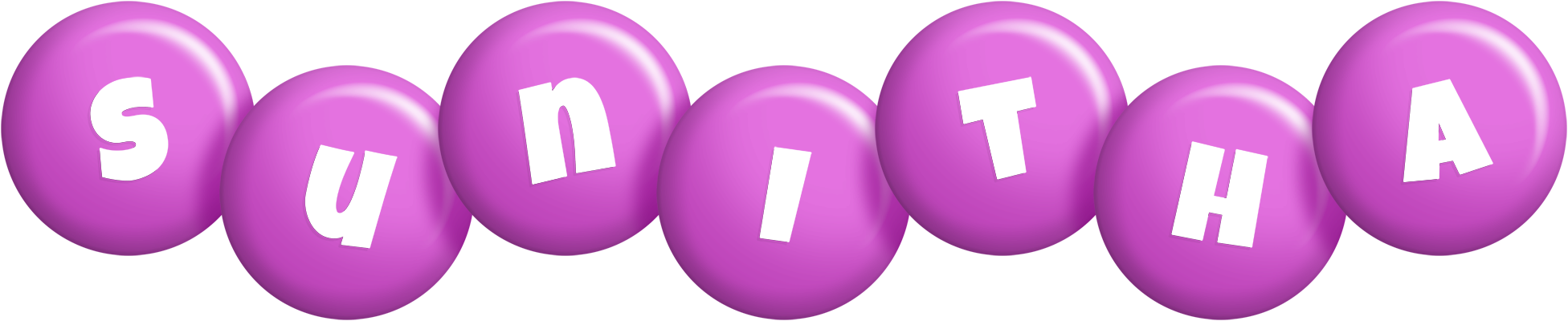 Sunitha candy-purple logo