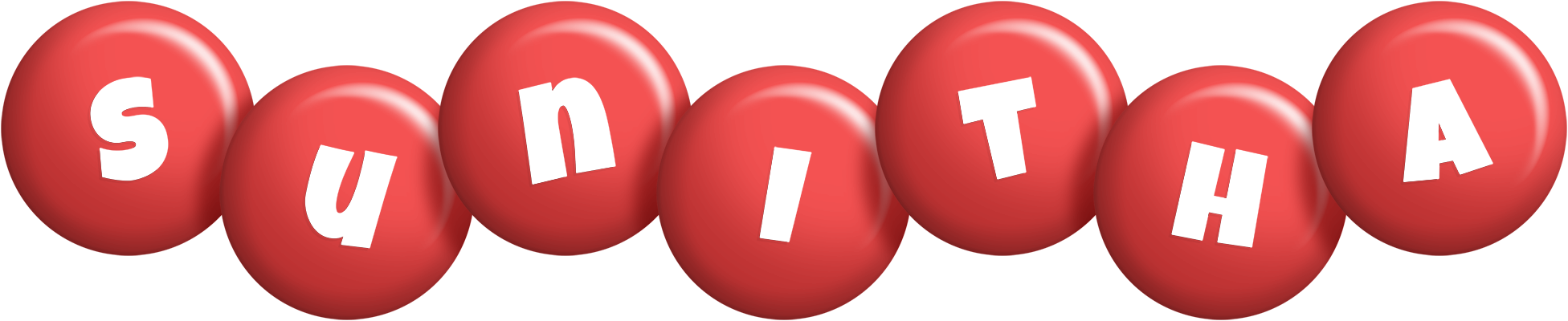 Sunitha candy-red logo