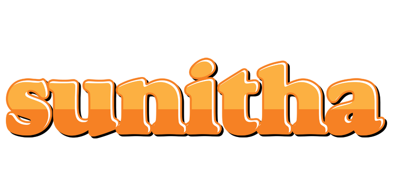 Sunitha orange logo
