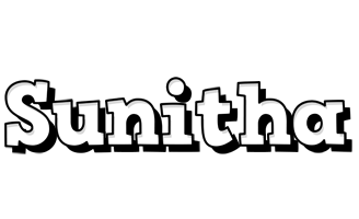 Sunitha snowing logo