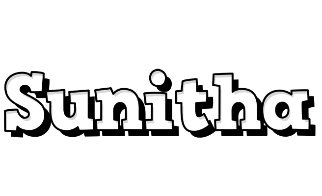 Sunitha snowing logo
