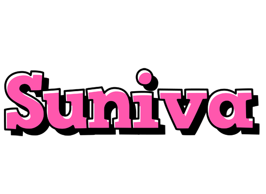 Suniva girlish logo