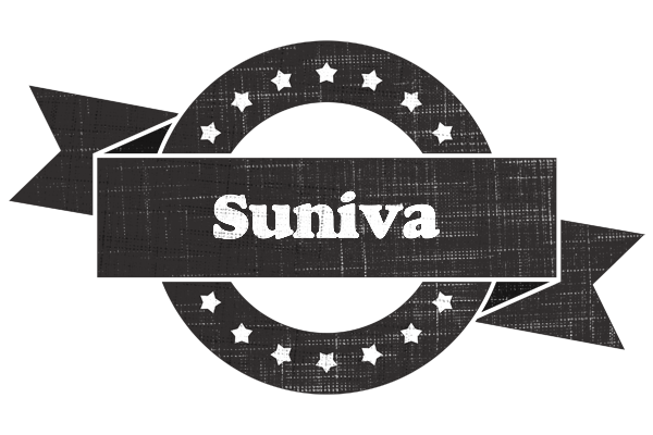 Suniva grunge logo