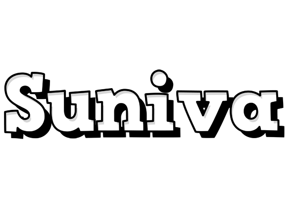 Suniva snowing logo