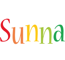 Sunna birthday logo