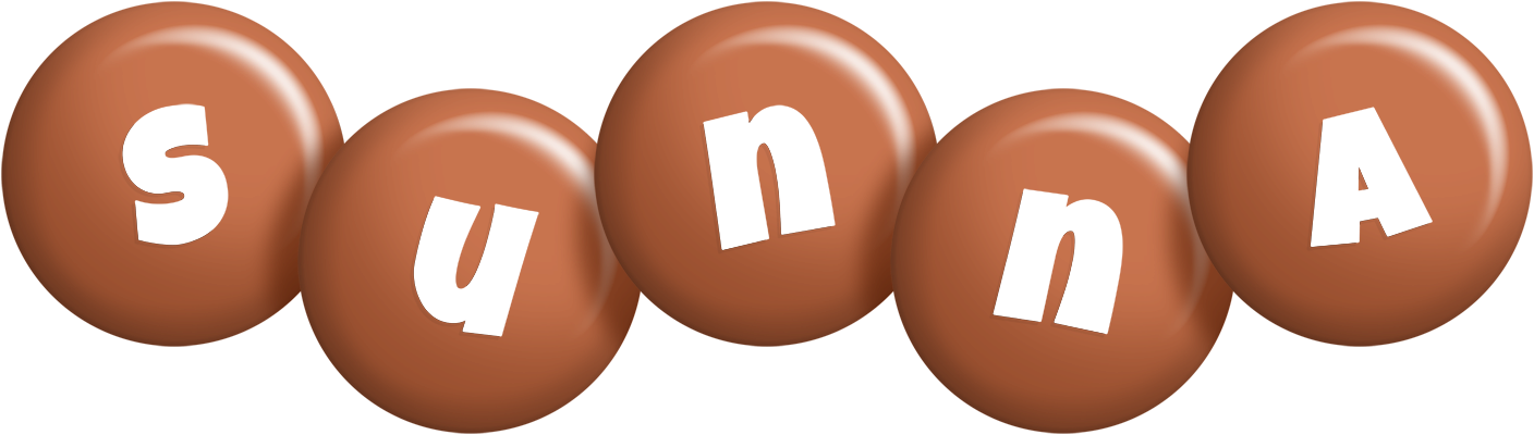 Sunna candy-brown logo