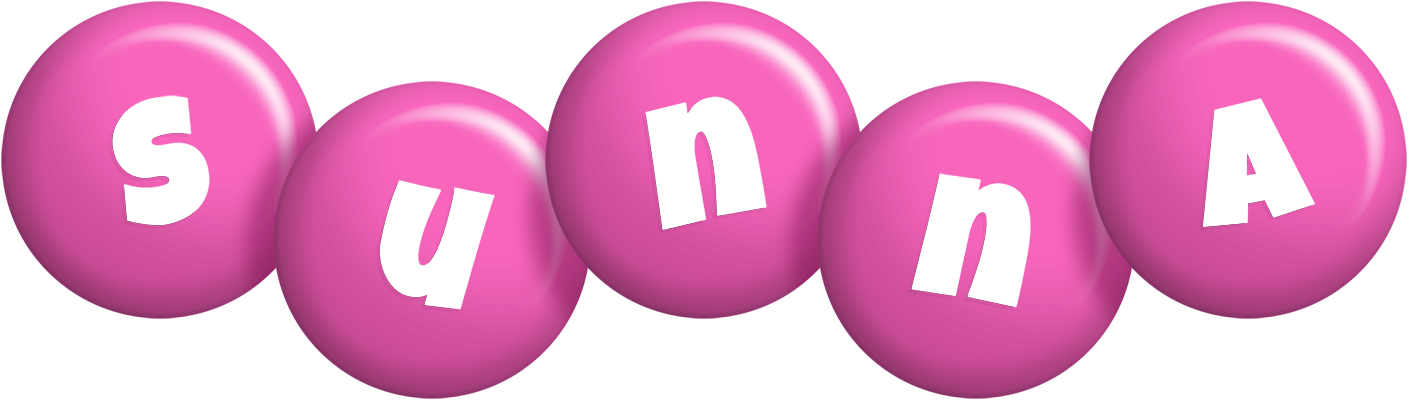Sunna candy-pink logo