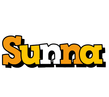 Sunna cartoon logo