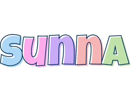 Sunna pastel logo