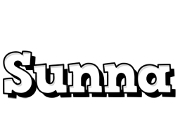 Sunna snowing logo