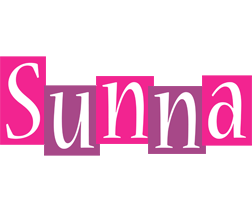 Sunna whine logo