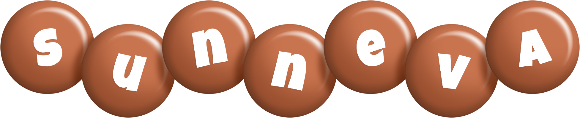 Sunneva candy-brown logo