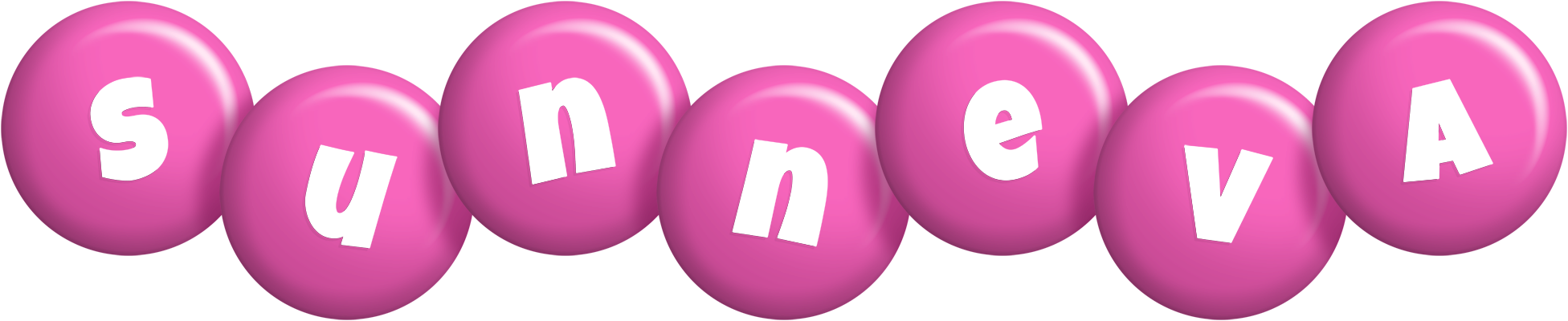 Sunneva candy-pink logo