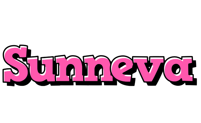 Sunneva girlish logo