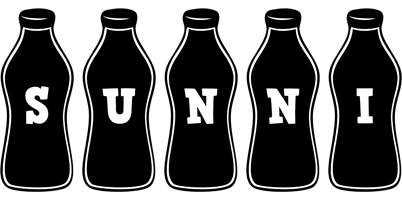 Sunni bottle logo