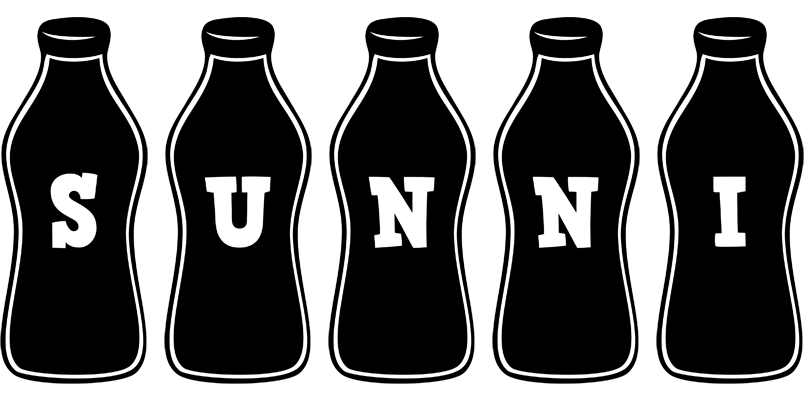 Sunni bottle logo