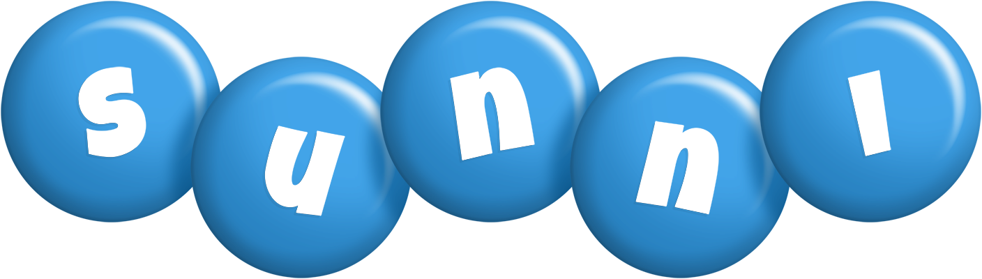 Sunni candy-blue logo