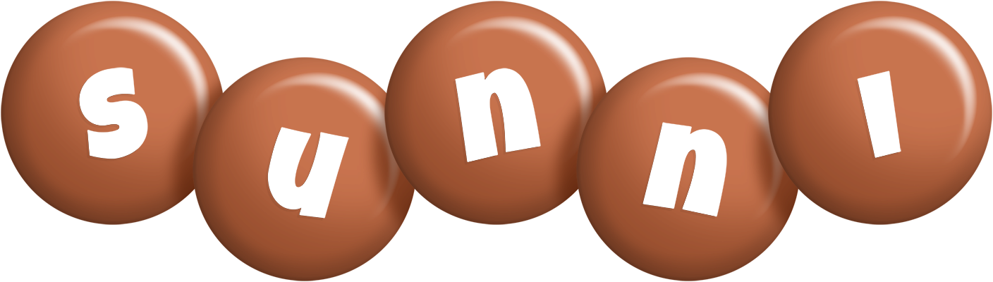 Sunni candy-brown logo