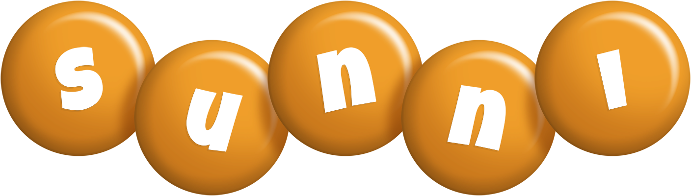 Sunni candy-orange logo