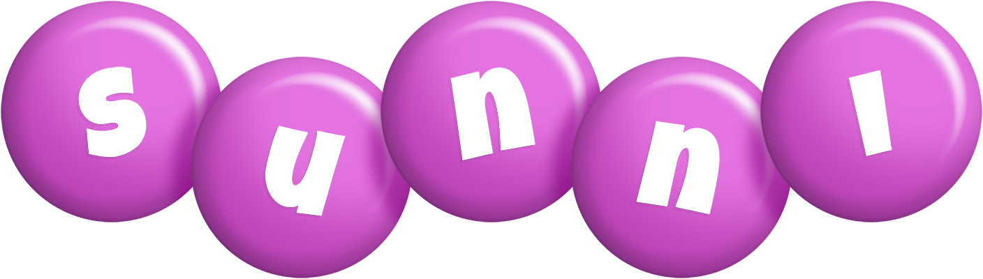 Sunni candy-purple logo