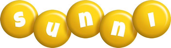 Sunni candy-yellow logo