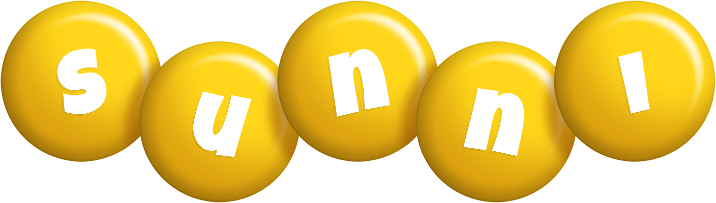 Sunni candy-yellow logo