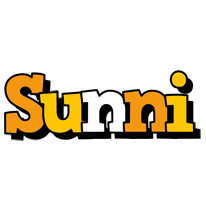 Sunni cartoon logo