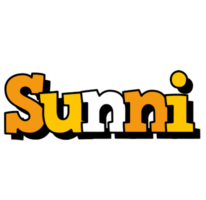 Sunni cartoon logo