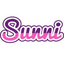 Sunni cheerful logo