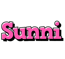 Sunni girlish logo