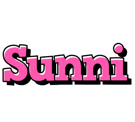 Sunni girlish logo