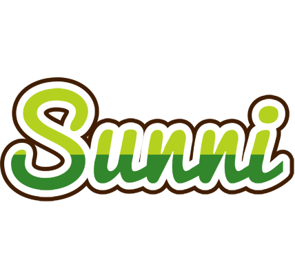 Sunni golfing logo