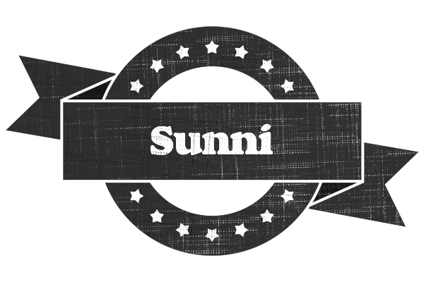 Sunni grunge logo