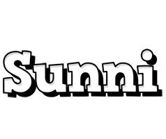 Sunni snowing logo