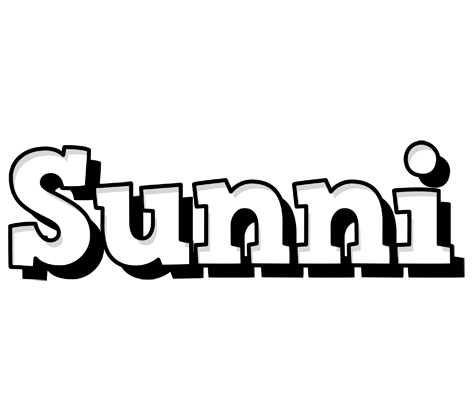 Sunni snowing logo