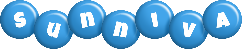 Sunniva candy-blue logo
