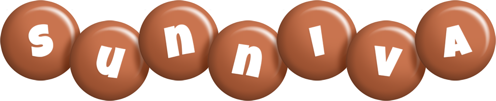 Sunniva candy-brown logo
