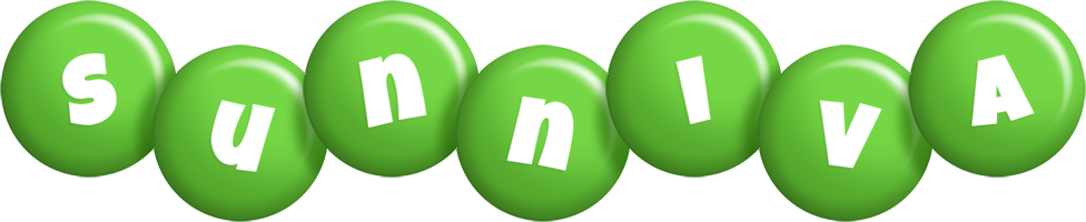 Sunniva candy-green logo