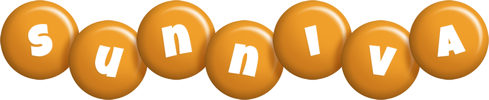 Sunniva candy-orange logo