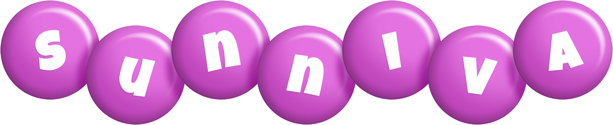 Sunniva candy-purple logo