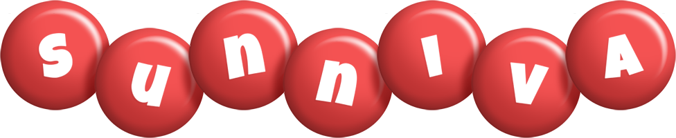 Sunniva candy-red logo