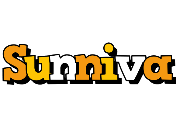 Sunniva cartoon logo