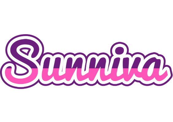 Sunniva cheerful logo
