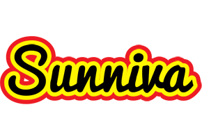 Sunniva flaming logo