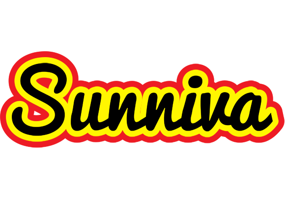 Sunniva flaming logo