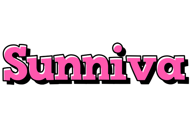 Sunniva girlish logo