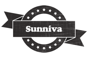 Sunniva grunge logo