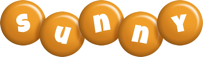 Sunny candy-orange logo