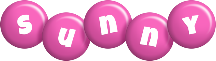 Sunny candy-pink logo
